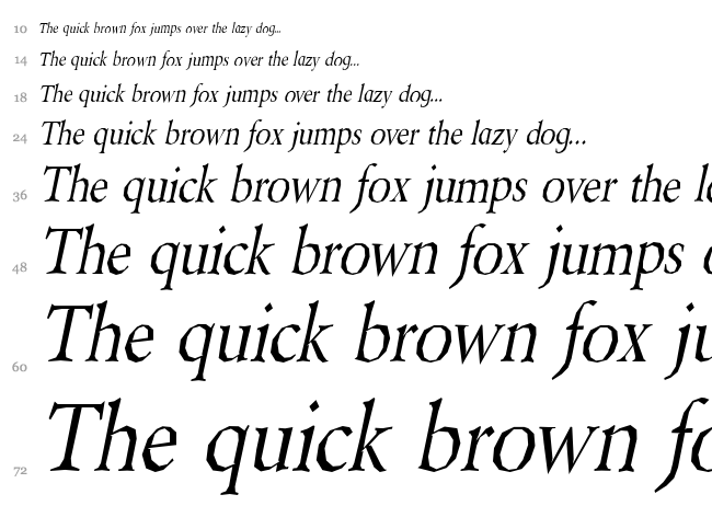 Berylium font waterfall
